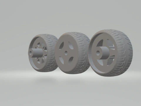 Work wheels 3D Print Model