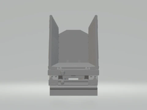 Trailer wood transport 3D Print Model