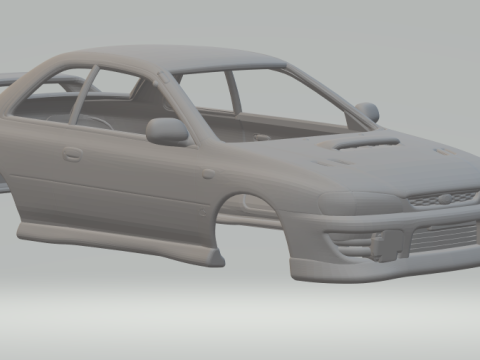 Subaru impreza Modello di stampa 3D
