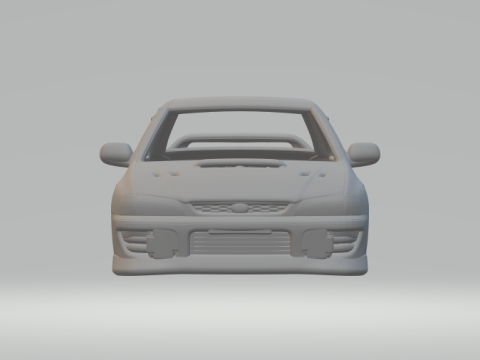 Subaru impreza 3D 打印模型