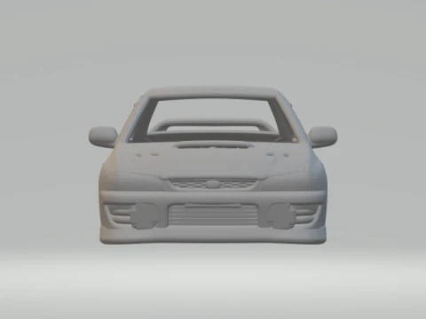 Subaru impreza 3D Print Model