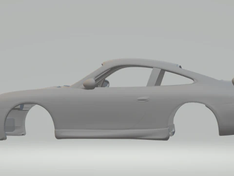 Porsche 911 gt3 3D Print Model