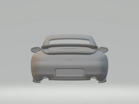 Porsche 911 gt3 3D Print Model