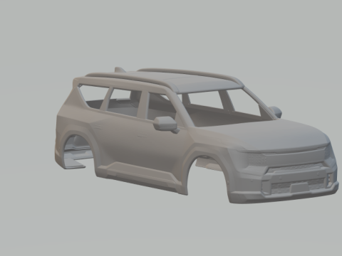 Kia ev9 3D Print Model