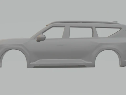 Kia ev9 3D Print Model