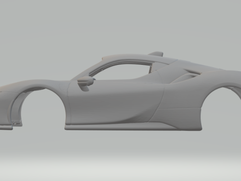 Ferrari SF90 Stradale Assetto Fiorano 3D Print Model