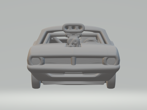 PLYMOUTH BARRACUDA 3D Print Model