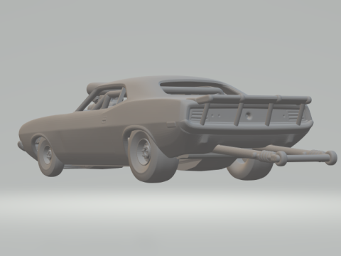 PLYMOUTH BARRACUDA 3D Print Model
