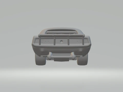 PLYMOUTH BARRACUDA 3D Print Model