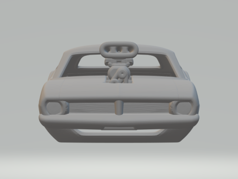 PLYMOUTH BARRACUDA 3D 打印模型