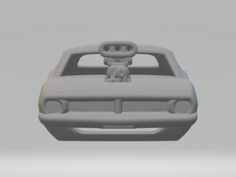 PLYMOUTH BARRACUDA 3D Print Model