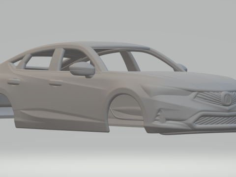 Acura integra mk5 3D Print Model