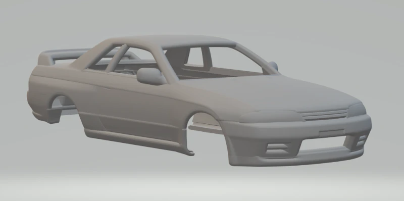 Nissan skyline gtr 3D Print Model .c4d .max .obj .3ds .fbx .stl .blend 