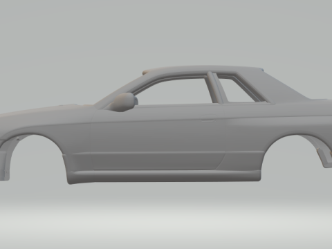 Nissan skyline gtr 3D Print Model