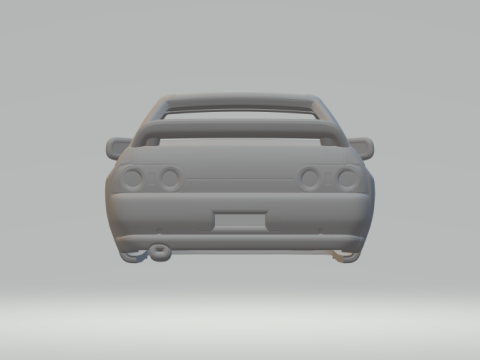 Nissan skyline gtr 3D Print Model