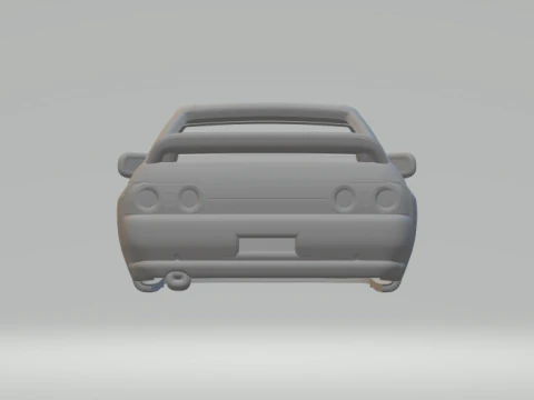 Nissan skyline gtr 3D Print Model