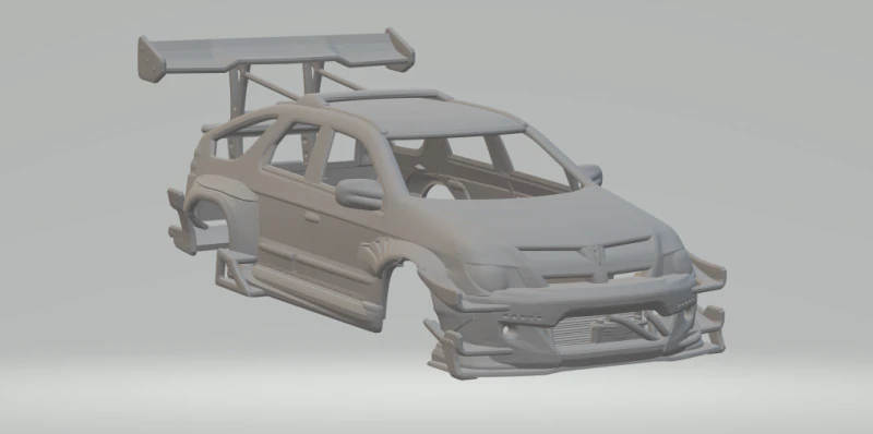 Pontiac aztek 3D Print Model .c4d .max .obj .3ds .fbx .stl .blend 