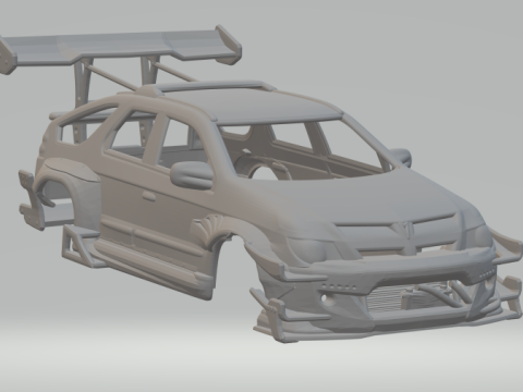Pontiac aztek 3D Print Model