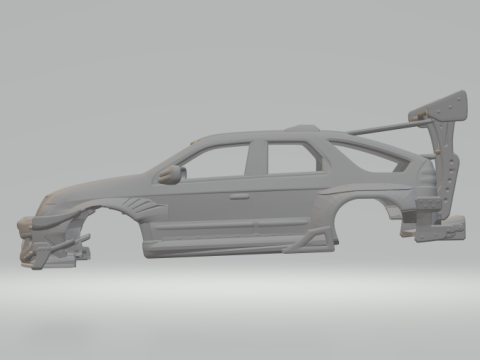 Pontiac aztek 3D 打印模型