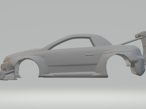 Opel tigra custom 3D प्रिंट मॉडल