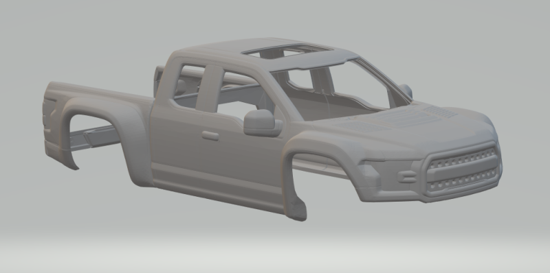 F150 baja Model do druku 3D .c4d .max .obj .3ds .fbx .stl .blend