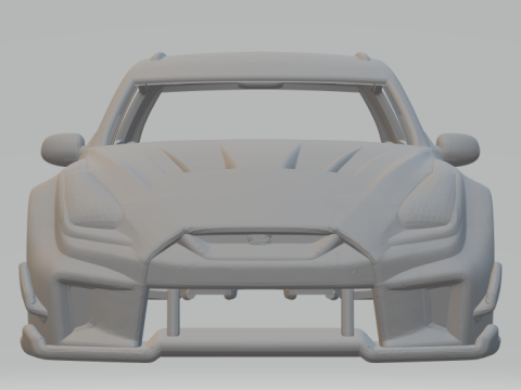 Nissan stagea gtr custom 3D प्रिंट मॉडल