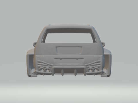 Nissan stagea gtr custom 3D प्रिंट मॉडल
