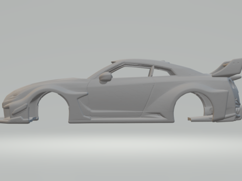 Nissan stagea gtr custom kit 3D 打印模型