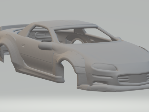 Chevrolet camaro custom 3D प्रिंट मॉडल