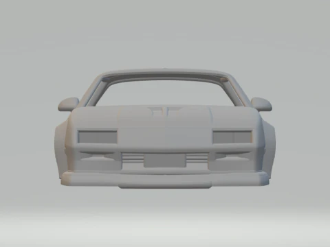 Chevrolet camaro custom 1982 3D Print Model