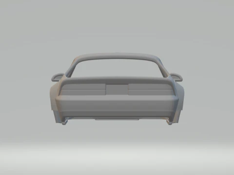 Chevrolet camaro custom 1982 3D Print Model
