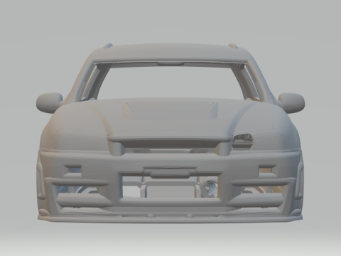 Nissan stagea skyline custom 3D Print Model