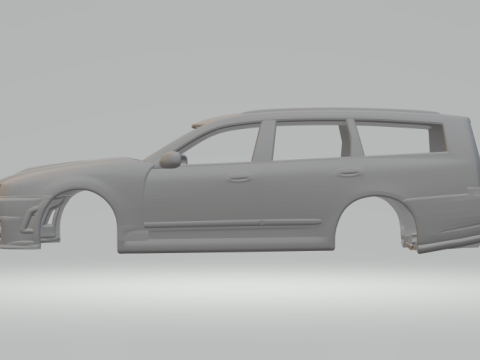Nissan stagea skyline custom 3D Print Model