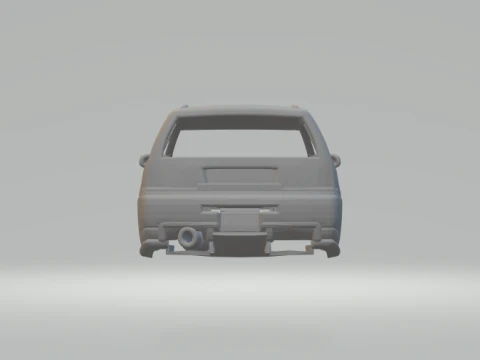 Nissan stagea skyline custom 3D Print Model