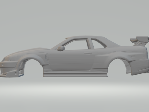 Nissan skyline custom Modelo de Impressão 3D