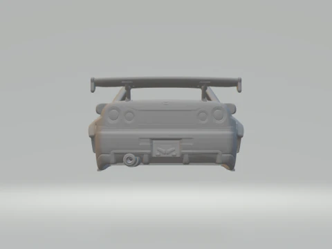 Nissan skyline custom 3D Print Model