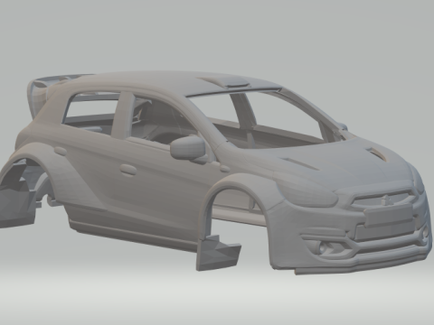 Mitsubishi mirage rally 3D Принт Модель