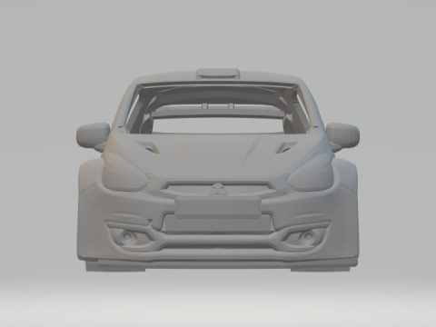 Mitsubishi mirage rally 3D Принт Модель