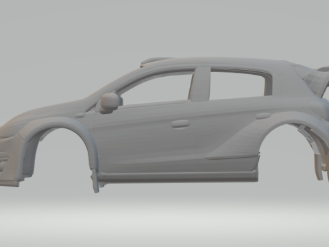 Mitsubishi mirage rally 3D Принт Модель