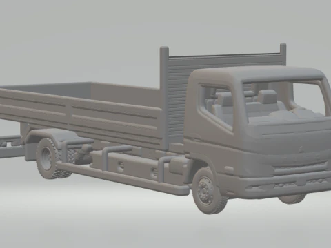 三菱扶桑E 3D 打印模型