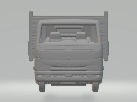 Mitsubishi Fuso E 3D Print Model