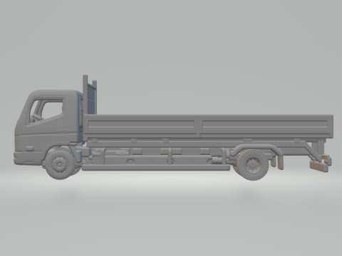 Mitsubishi Fuso E Modelo de Impressão 3D