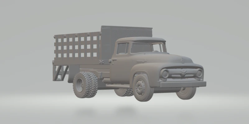 F100 3D Print Model .c4d .max .obj .3ds .fbx .stl .blend