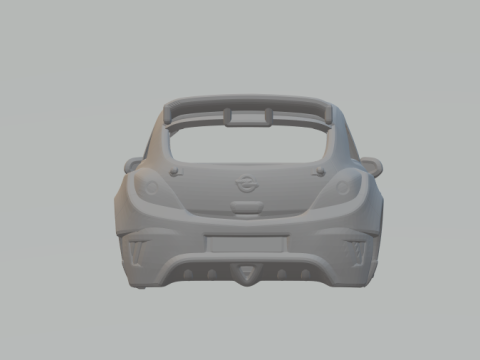 Opel corsa rally car 3D Принт Модель