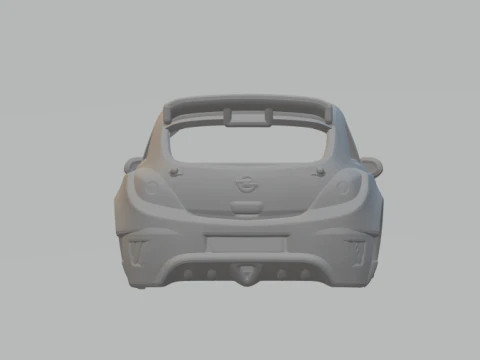 Opel corsa rally car 3D Print Model