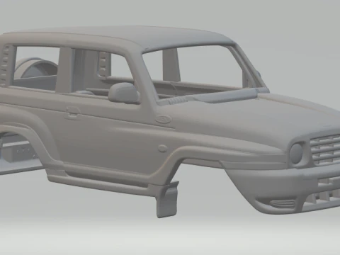 Ssangyong korando Modelo de Impressão 3D