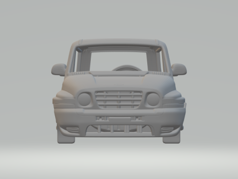 Ssangyong koronado Modèles 3D en vedette