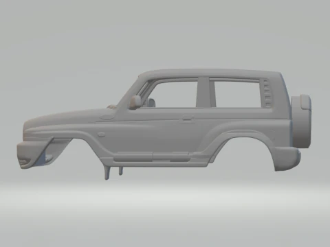 Ssangyong koronado 3D Print Model