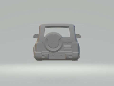 Ssangyong koronado 3D Print Model