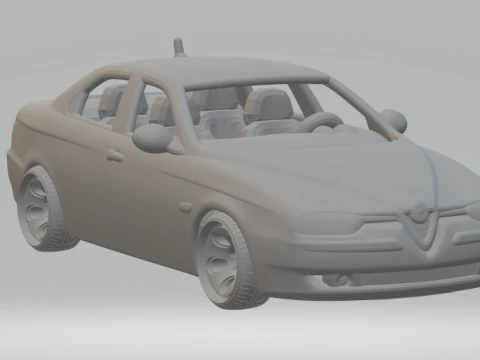 Alfa romeo 156 sedan 3D Print Model